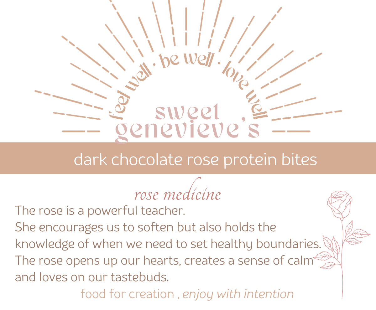 Wholesale of Dark Chocolate Rose Protein Bites