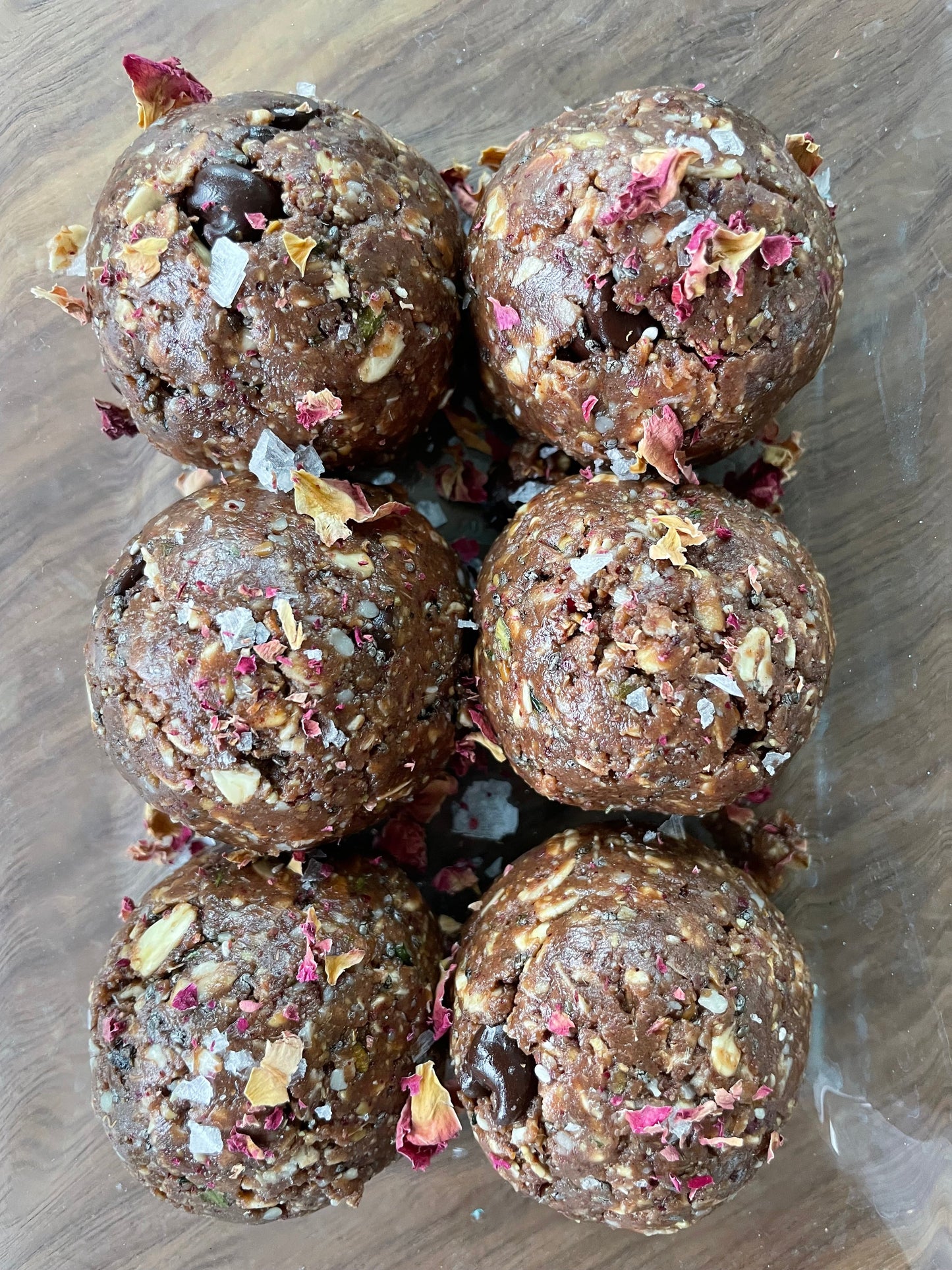 Wholesale of Dark Chocolate Rose Protein Bites